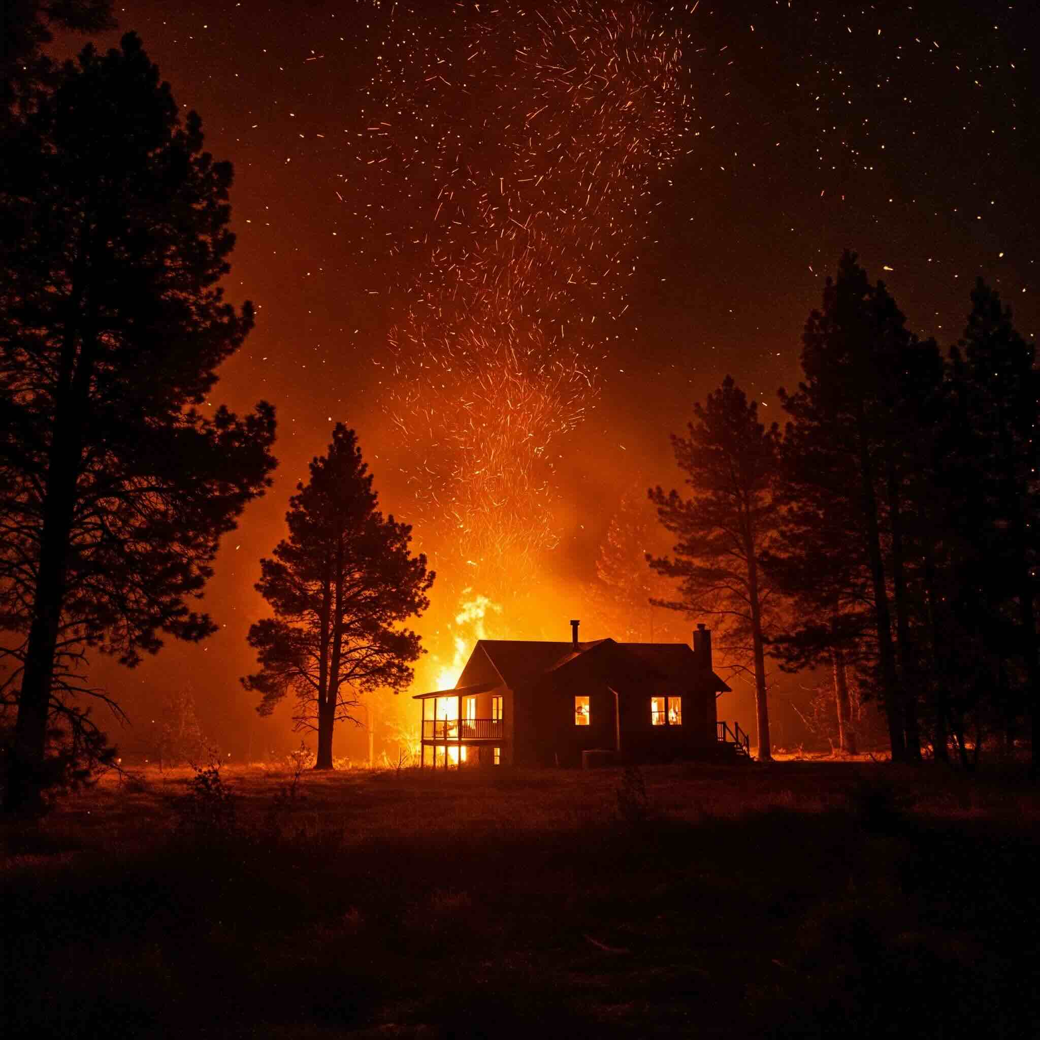 Protect from the risk of embers